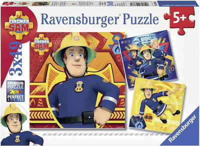 Ravensburger Puzzle Bei Gefahr Sam rufen, 147 Puzzleteile, Made in Europe, FSC® - schützt Wald - weltweit