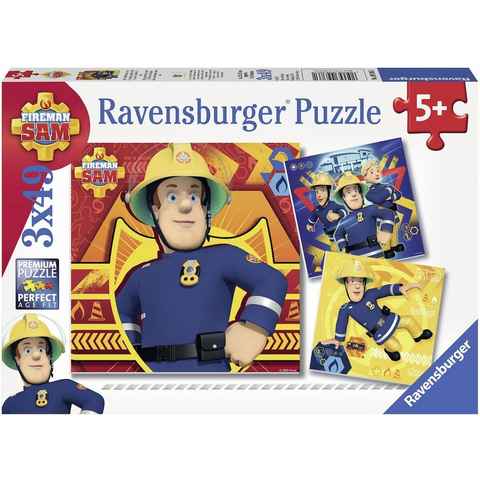 Ravensburger Puzzle Bei Gefahr Sam rufen, 147 Puzzleteile, Made in Europe, FSC® - schützt Wald - weltweit