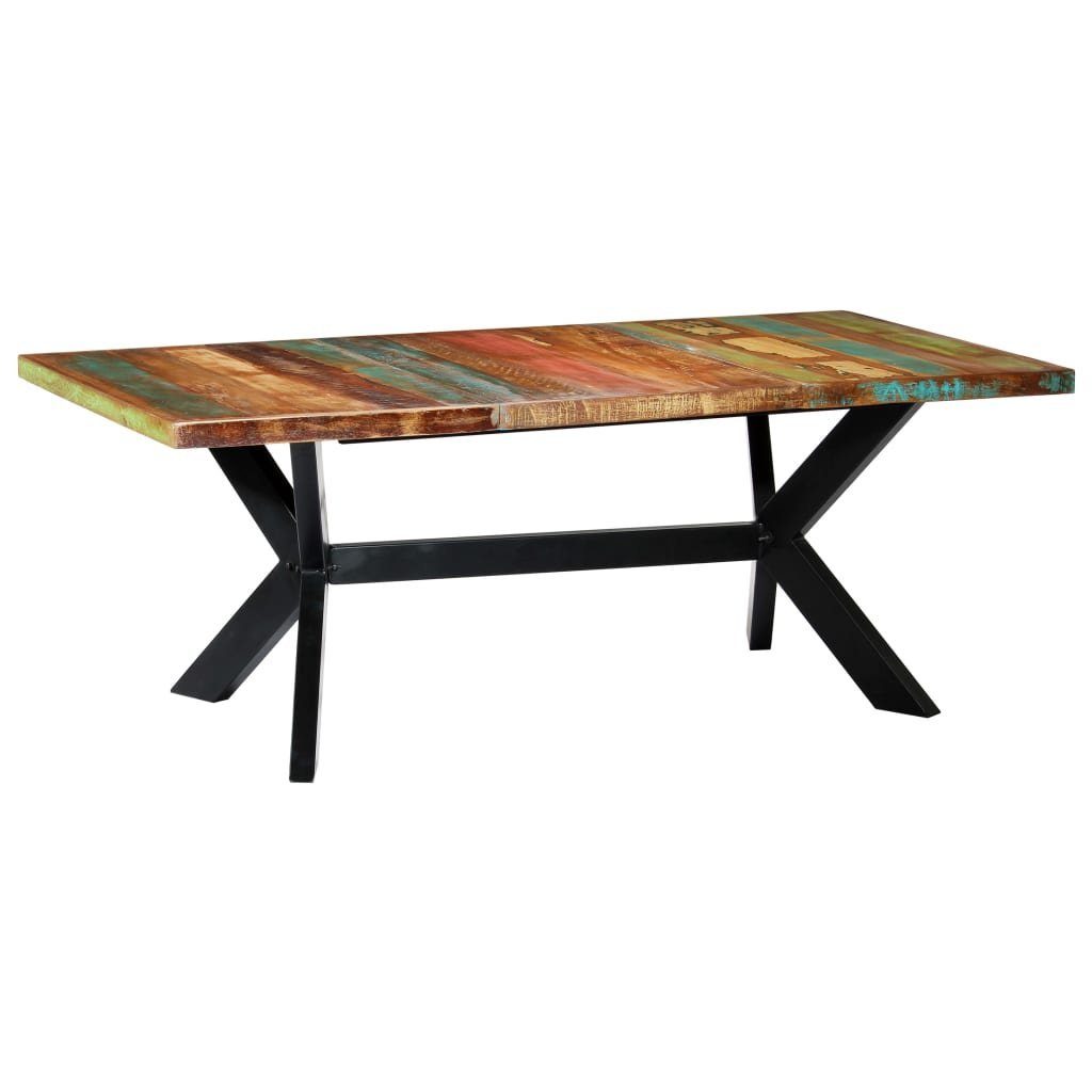 vidaXL Esstisch Esstisch 200x100x75 cm Altholz Massiv (1-St)