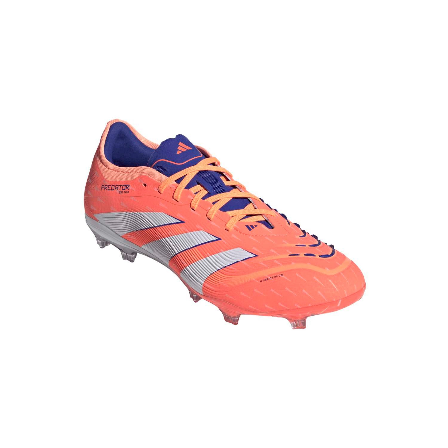 adidas Performance Predator Pro FG für feste Böden (Naturrasen) coralrot/weiss Herren Fußballschuh