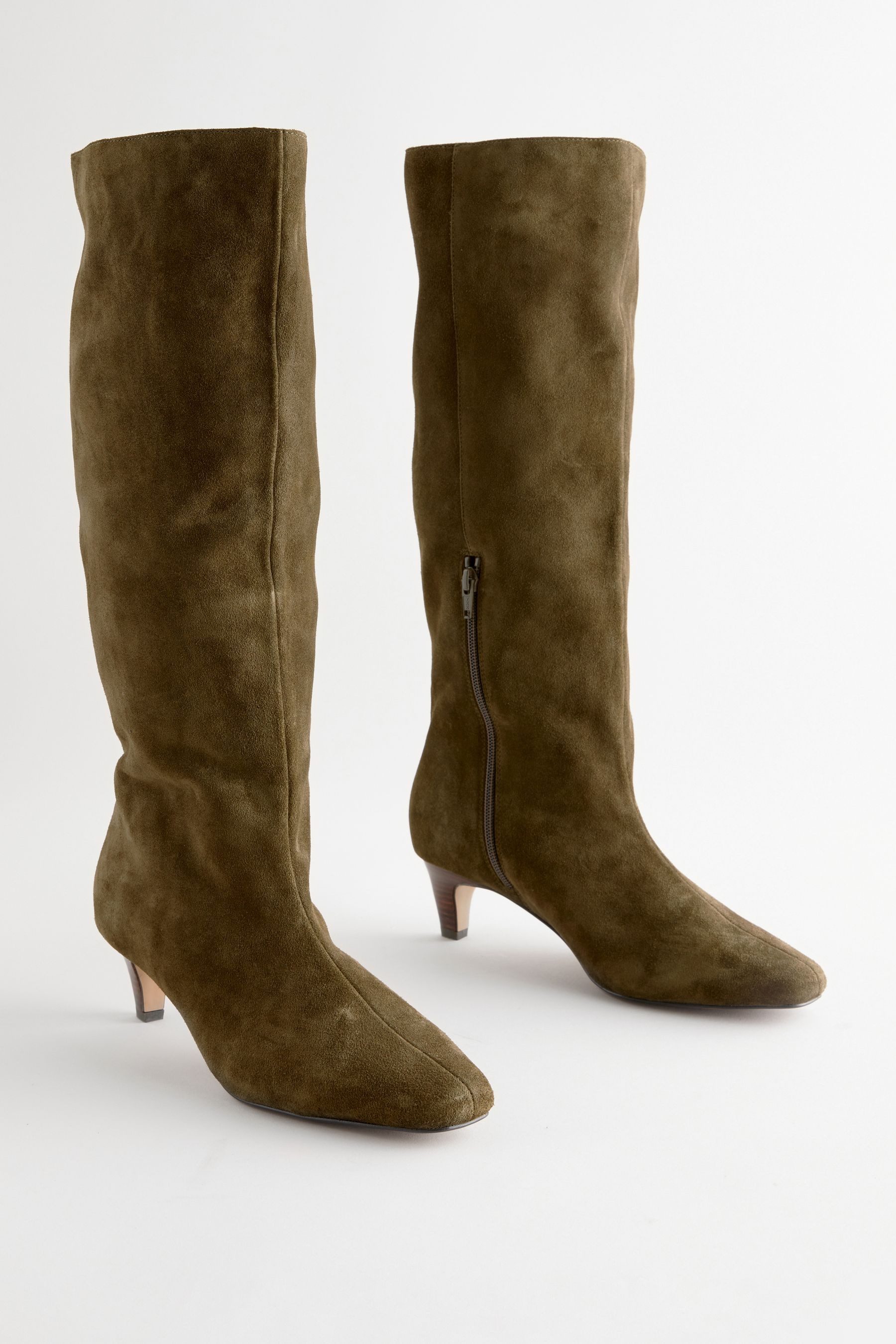 Next Forever Comfort® Kniehohe Absatzstiefel Stiefel günstig online kaufen