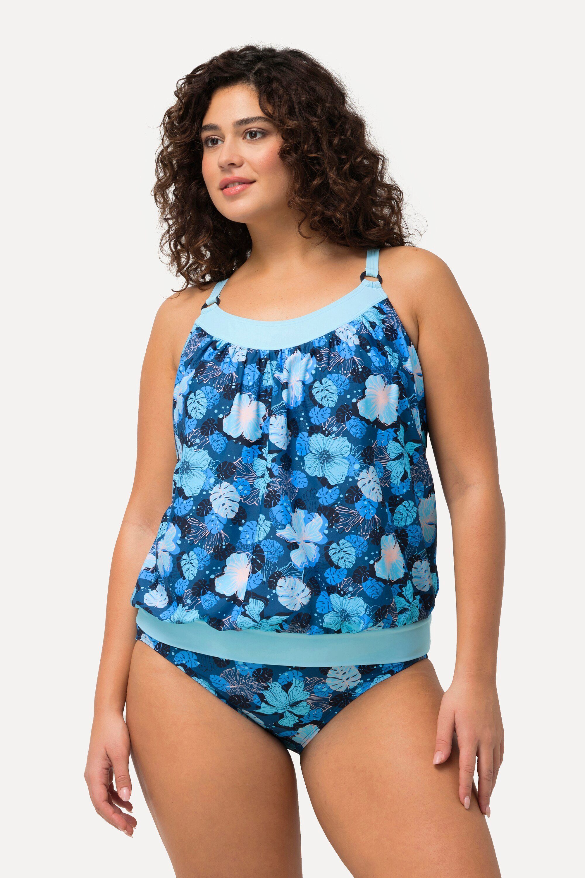 Tankini Tankini Blumen Softcups Träger verstellbar