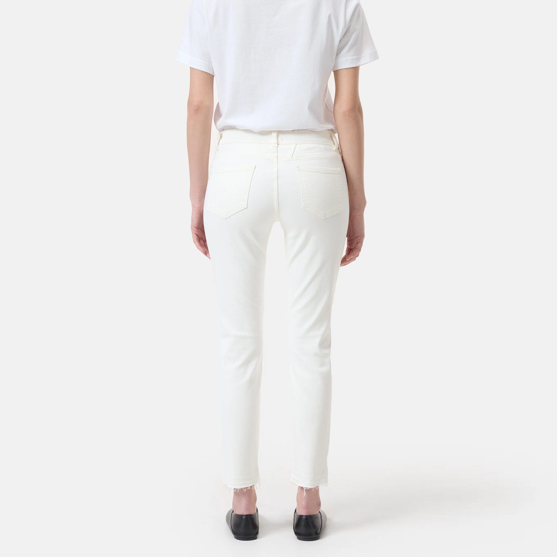 CLOSED 5-Pocket-Jeans CLOSED Jeans BAKER Low Waist - Ivory