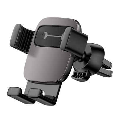 Baseus »Cube Gravity Halter Autotelefonhalter für Auto Lüftung Air Vent Halterung Ständer schwarz« Smartphone-Halterung