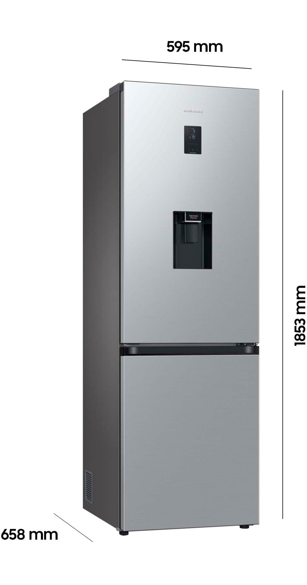 Samsung Kühl-/Gefrierkombination 7300 Serie RL34C652CSA, 185,3 cm hoch, 59,5 cm breit, No Frost sowie Wifi & AI Energy Mode (SmartThings) – Bild 4 von 5