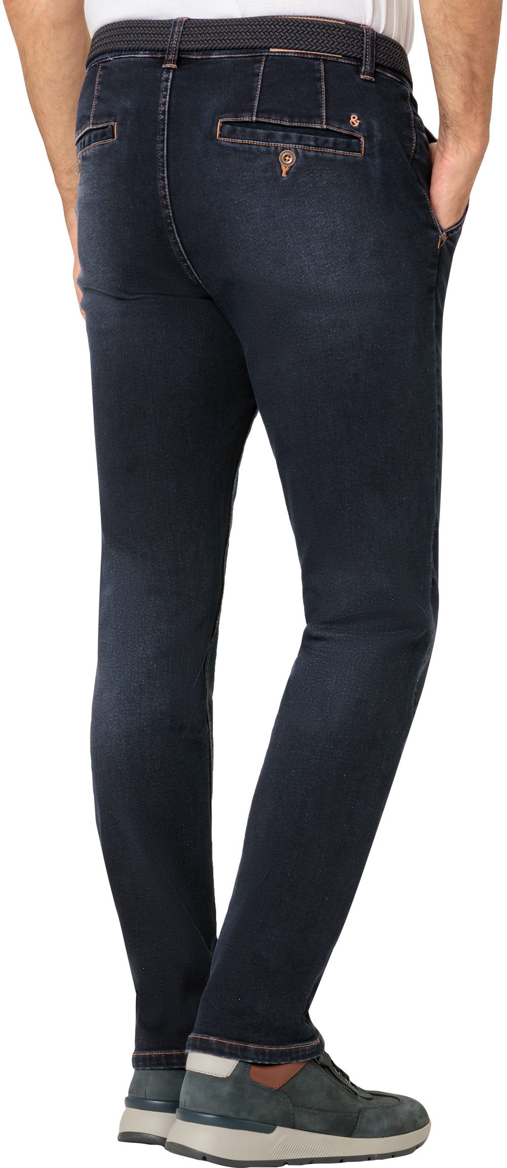 HENSON&HENSON Chinohose Dehnbarer Komfortbund günstig online kaufen