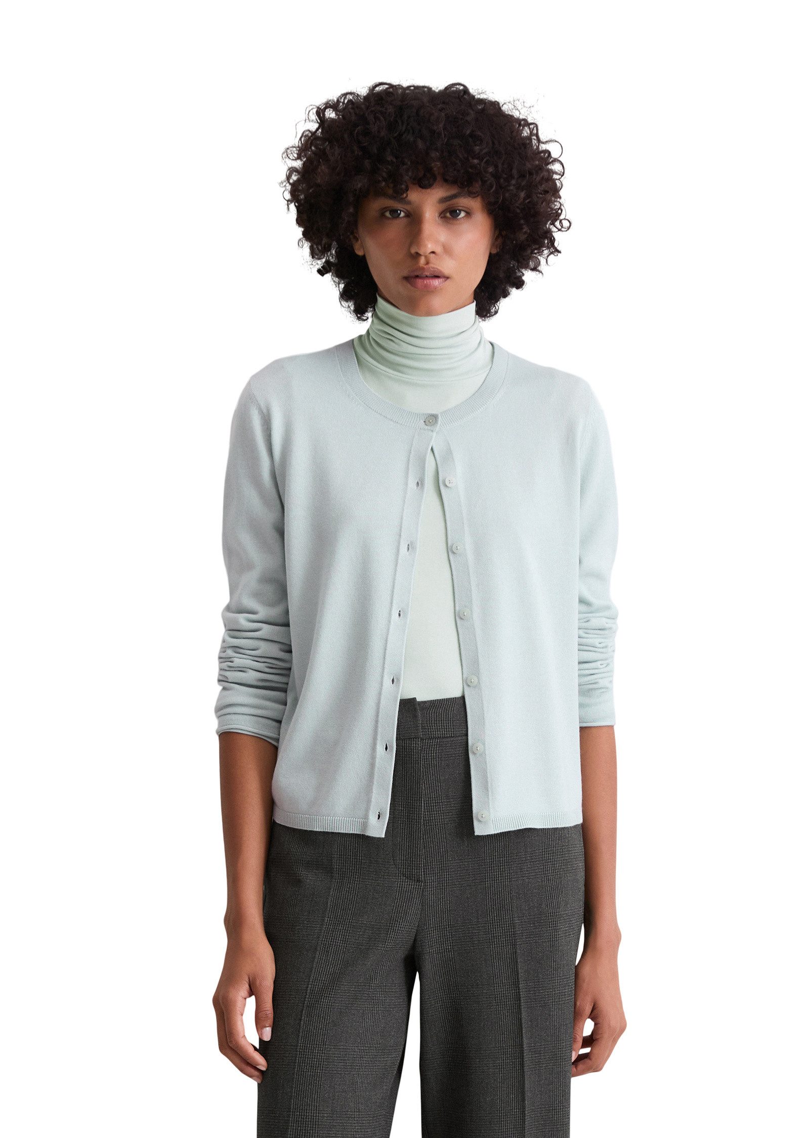 Marc O'Polo Cardigan aus Schurwolle-Viskose-Mix