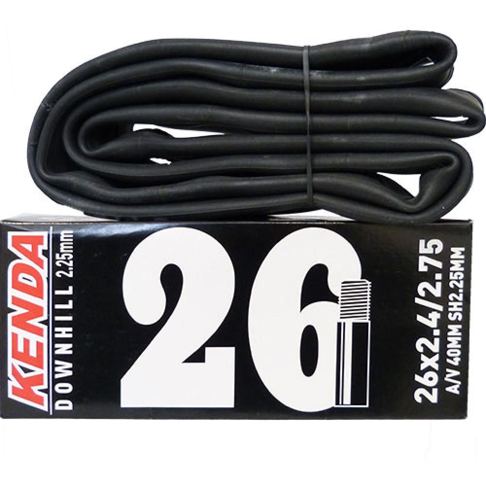 KENDA Fahrradschlauch Kenda Schlauch 26x2.4-2.75" (62/67-559) AV 40mm Downhill