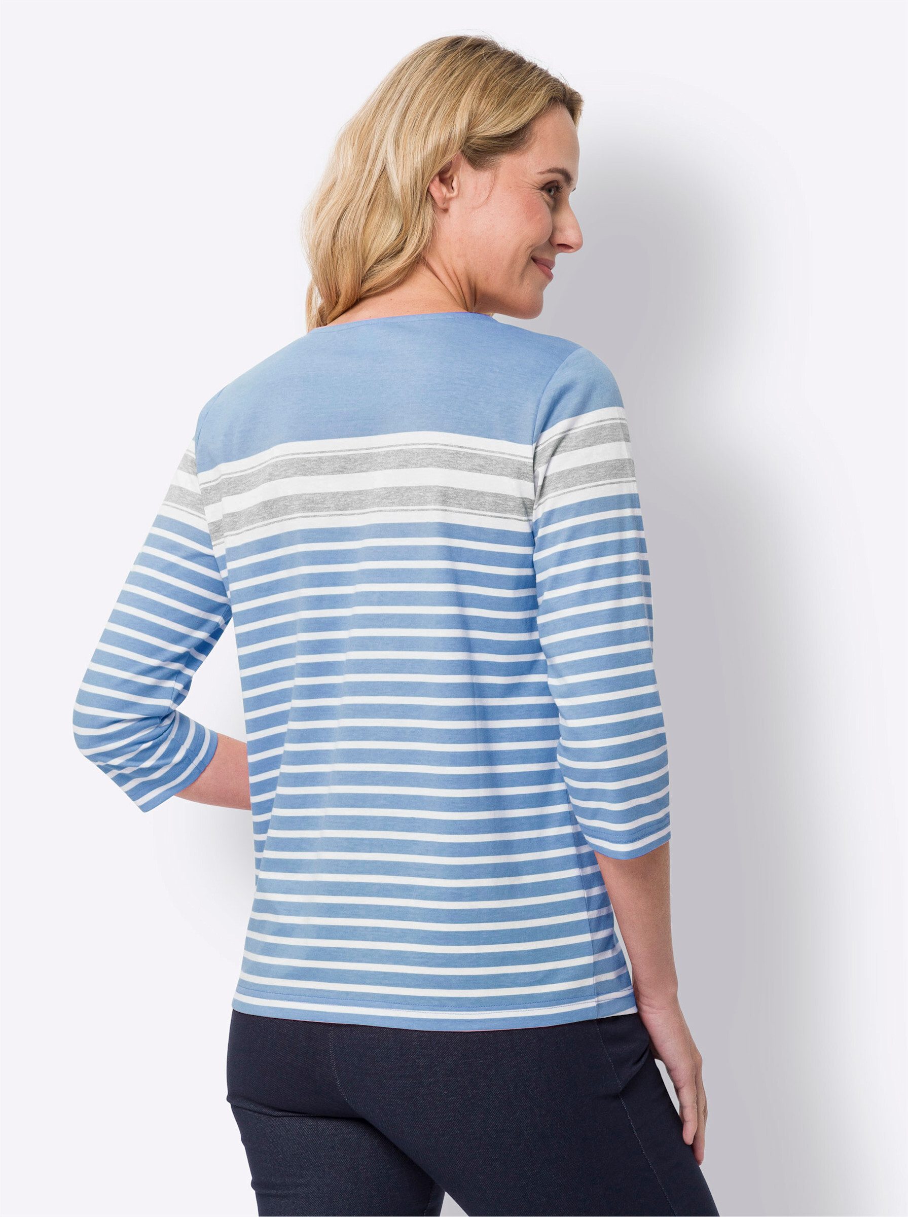 Sieh an! T-Shirt 3/4-Arm-Shirt günstig online kaufen