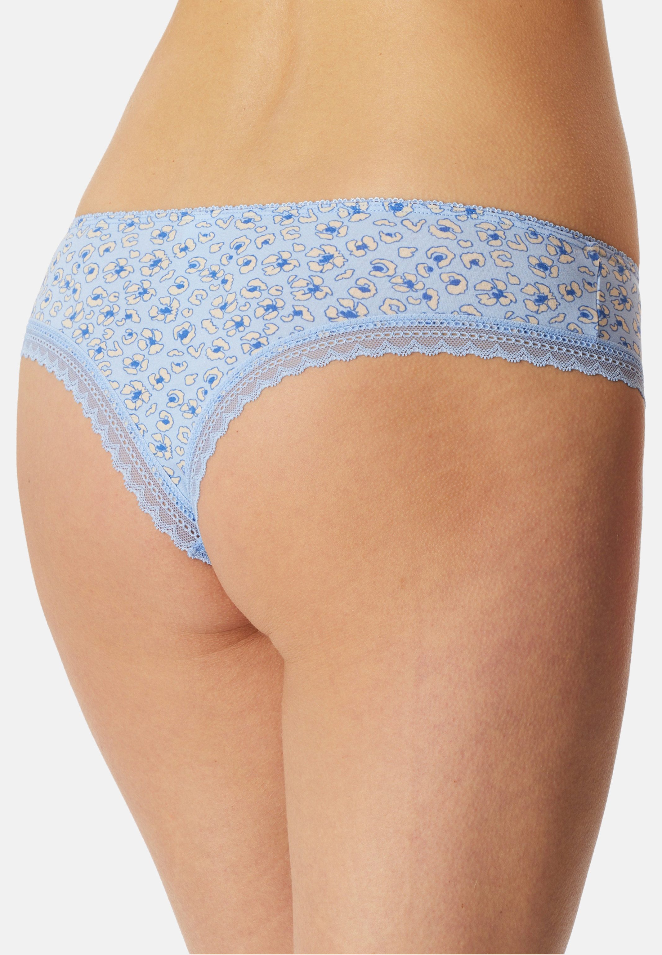 Schiesser T-String 6er Pack Modern Multipacks (Spar-Set, 6-St) String - Baumwolle - Atmungsaktiv