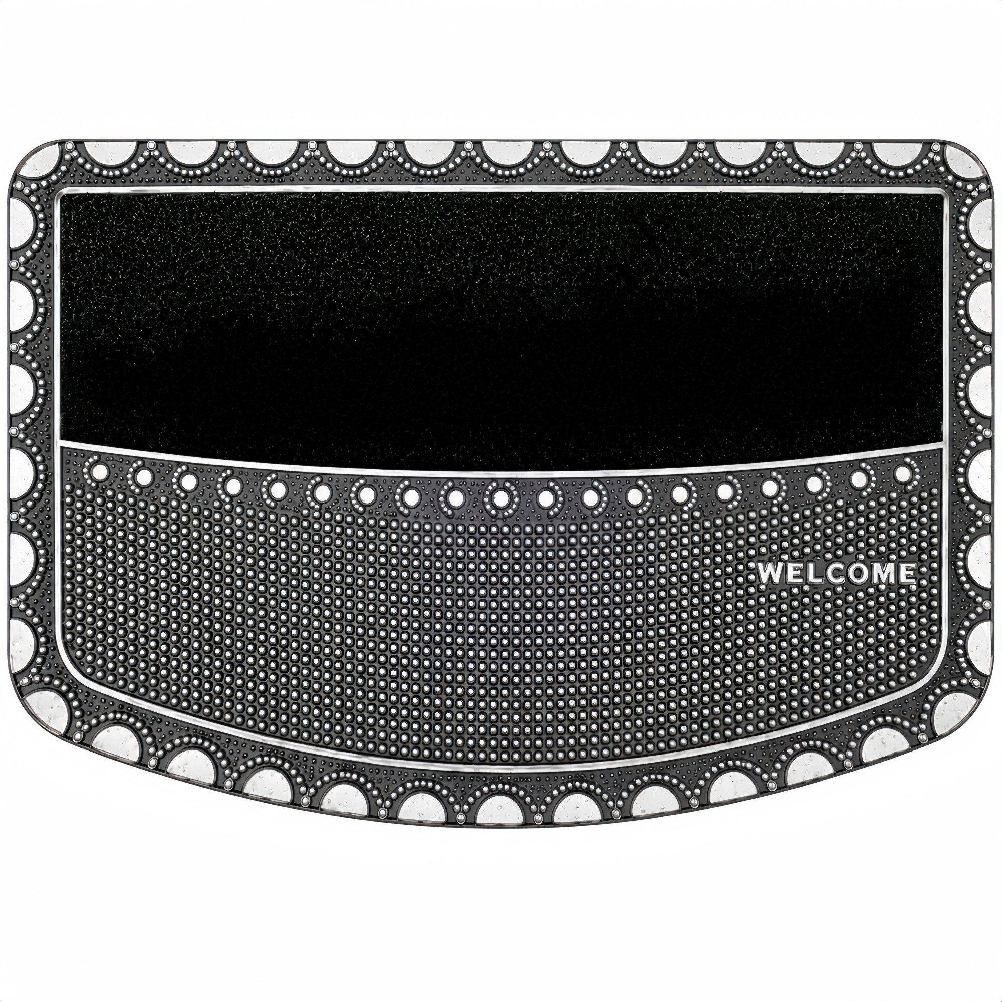ibettertec Fußmatte Fußmatte 45 x 70 cm, dekorative Welcome Türmatte rutschhemmend, Schmutzfangmatte für Haustür,Flur,Balkon&Terrasse für Innen und Außen