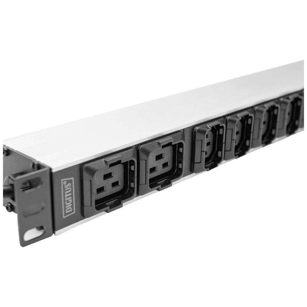 Digitus Netzwerkschrank 1HE Aluminium PDU, Rack Mount, 8 x C13, 2 x C19 16A, 230VAC DN-95427