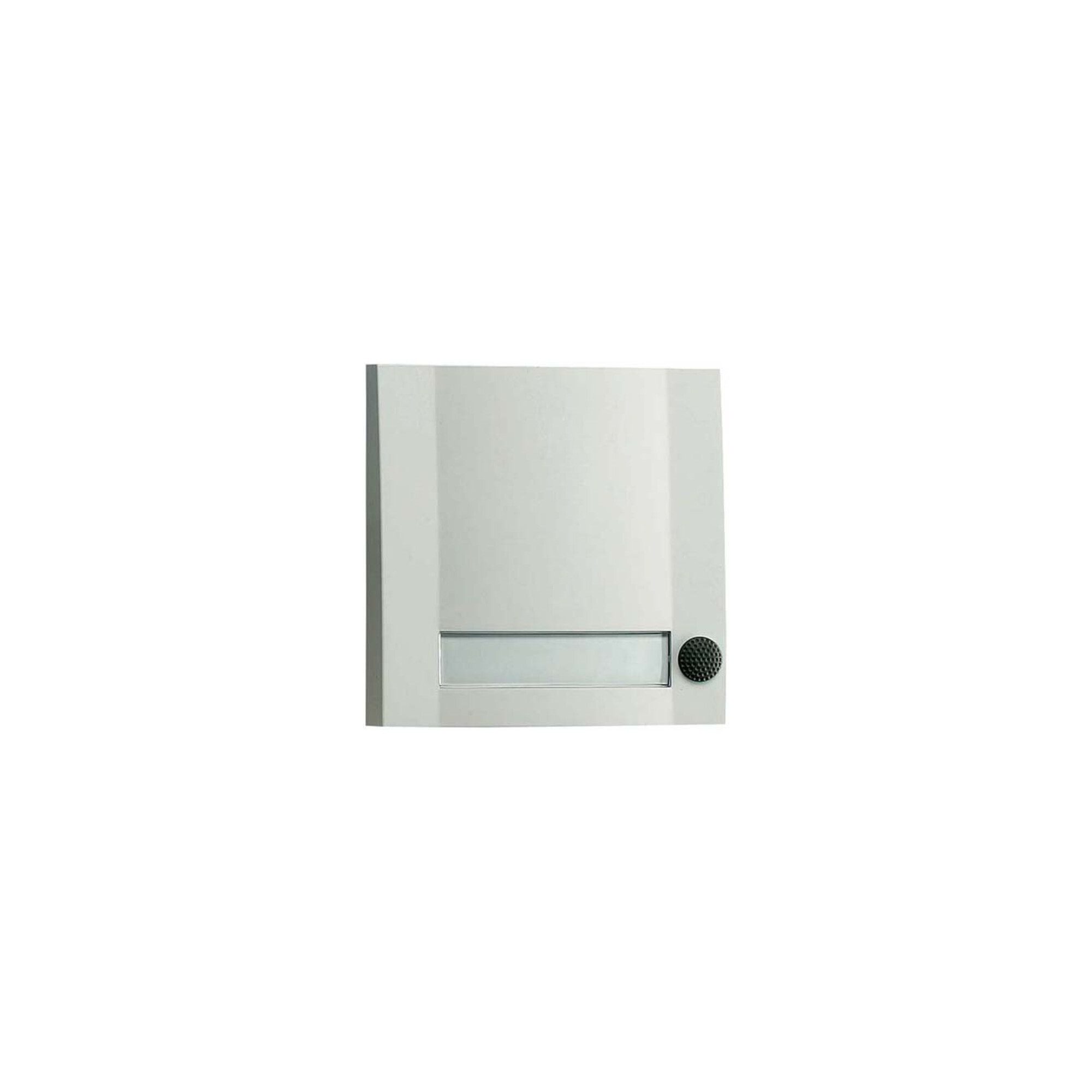 GROTHE Grothe Klingeltaster 1fach 90x90x18,5mm, ws/sw DOMOLUX Wandtaster