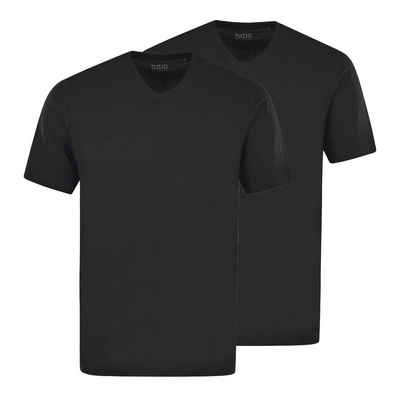 Hajo T-Shirt Herren T-Shirt, 2er Pack - Basic, Kurzarm