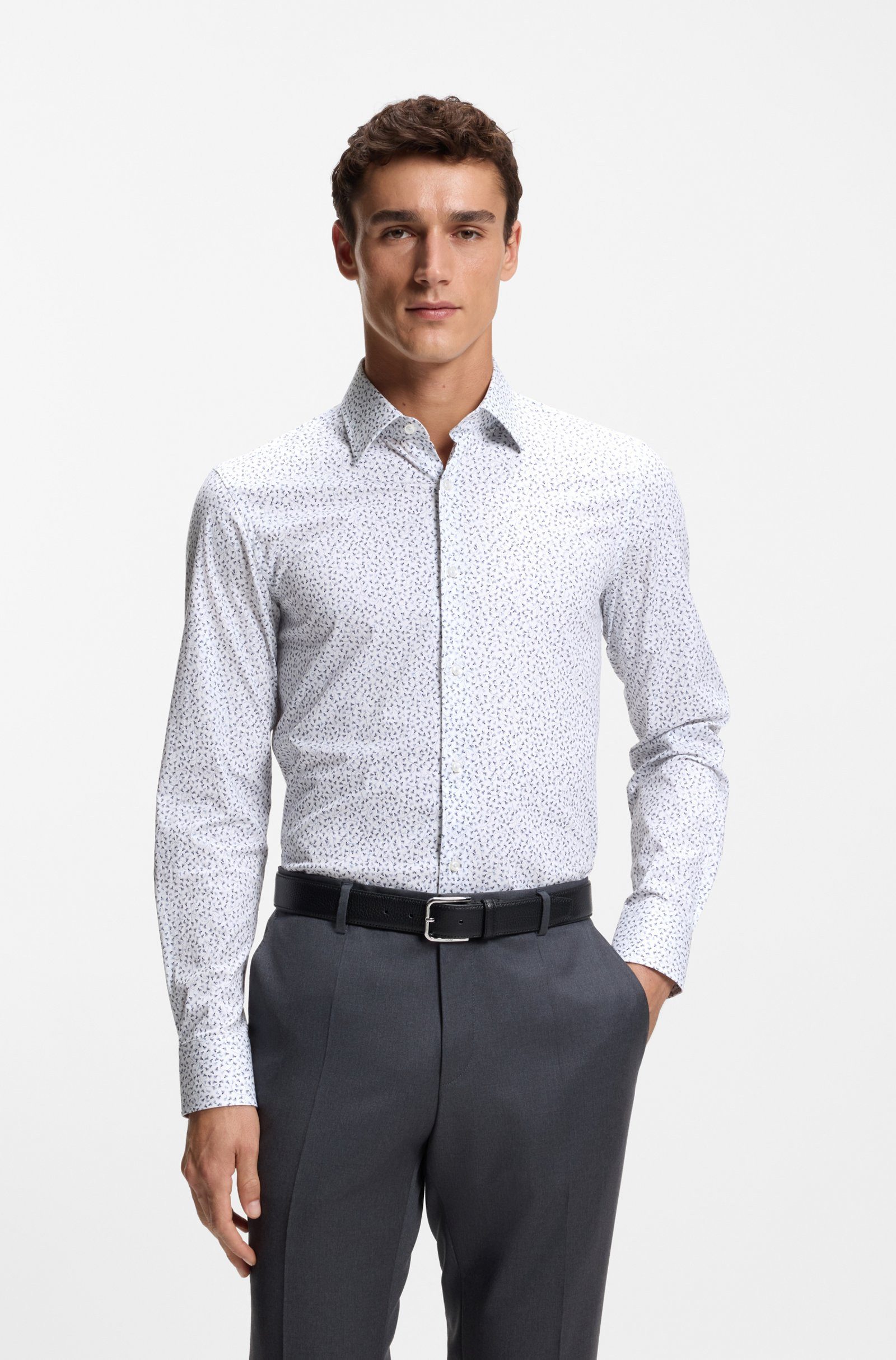 BOSS Businesshemd H-Hank-K-C1-261 (1-tlg)