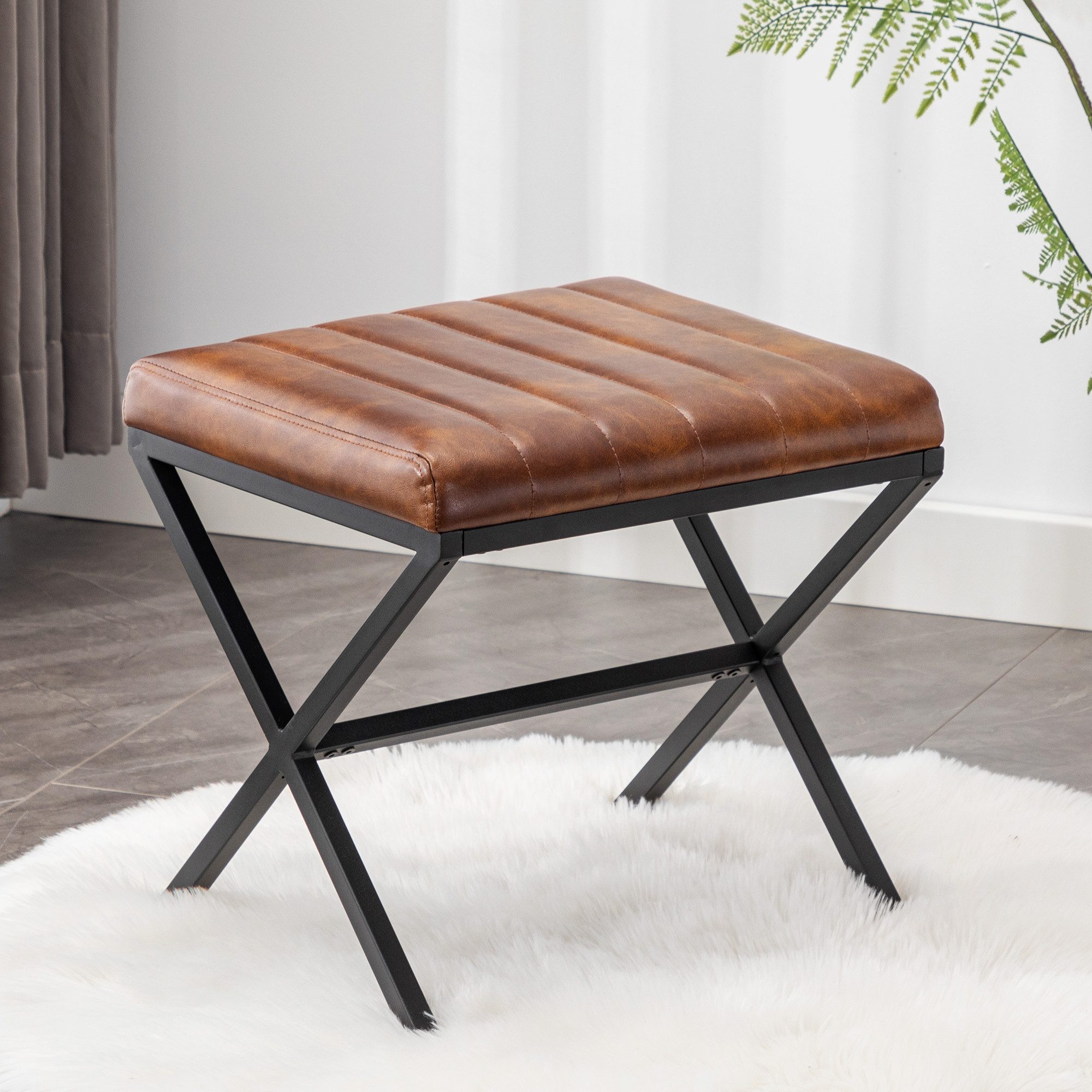 Duhome Hocker (9196A1), Sitzhocker Polsterhocker Fußhocker Gepolstert Hocke günstig online kaufen