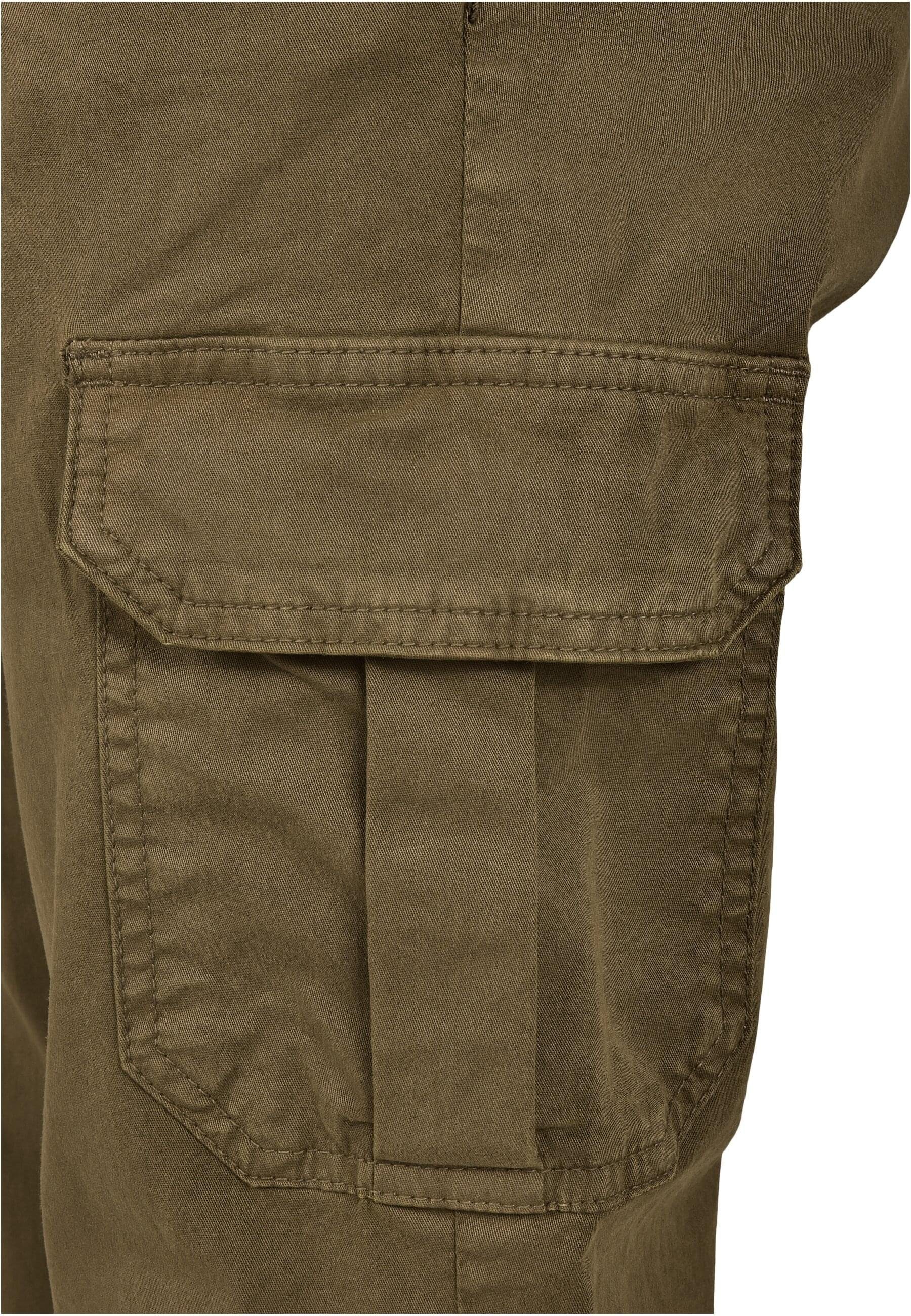 URBAN CLASSICS Cargohose Waist (1-tlg) Pants Ladies Damen Jogging High summerolive Cargo