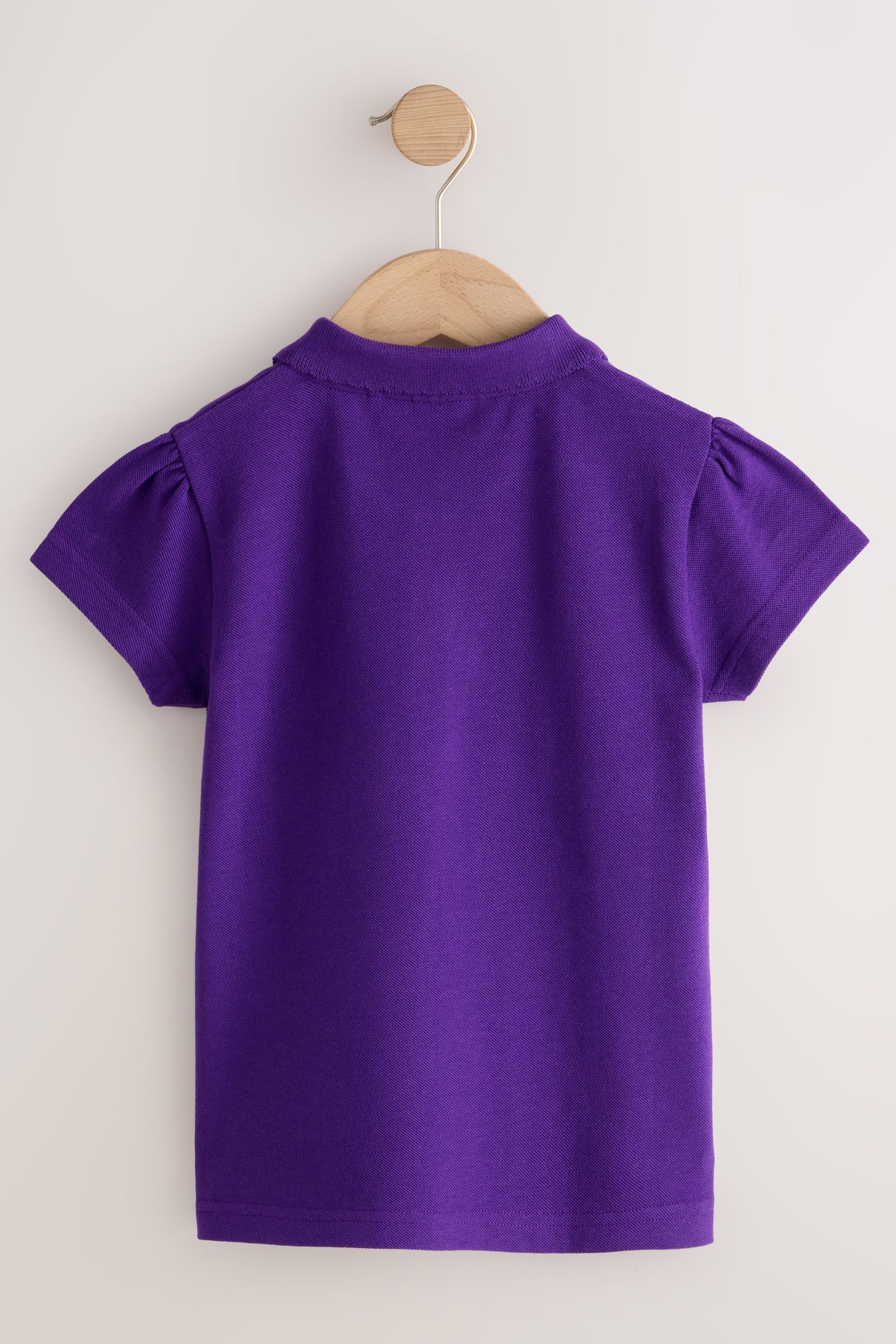 Next Poloshirt Kurzärmelige Polohemden aus Baumwolle im 2er-Pack (2-tlg)