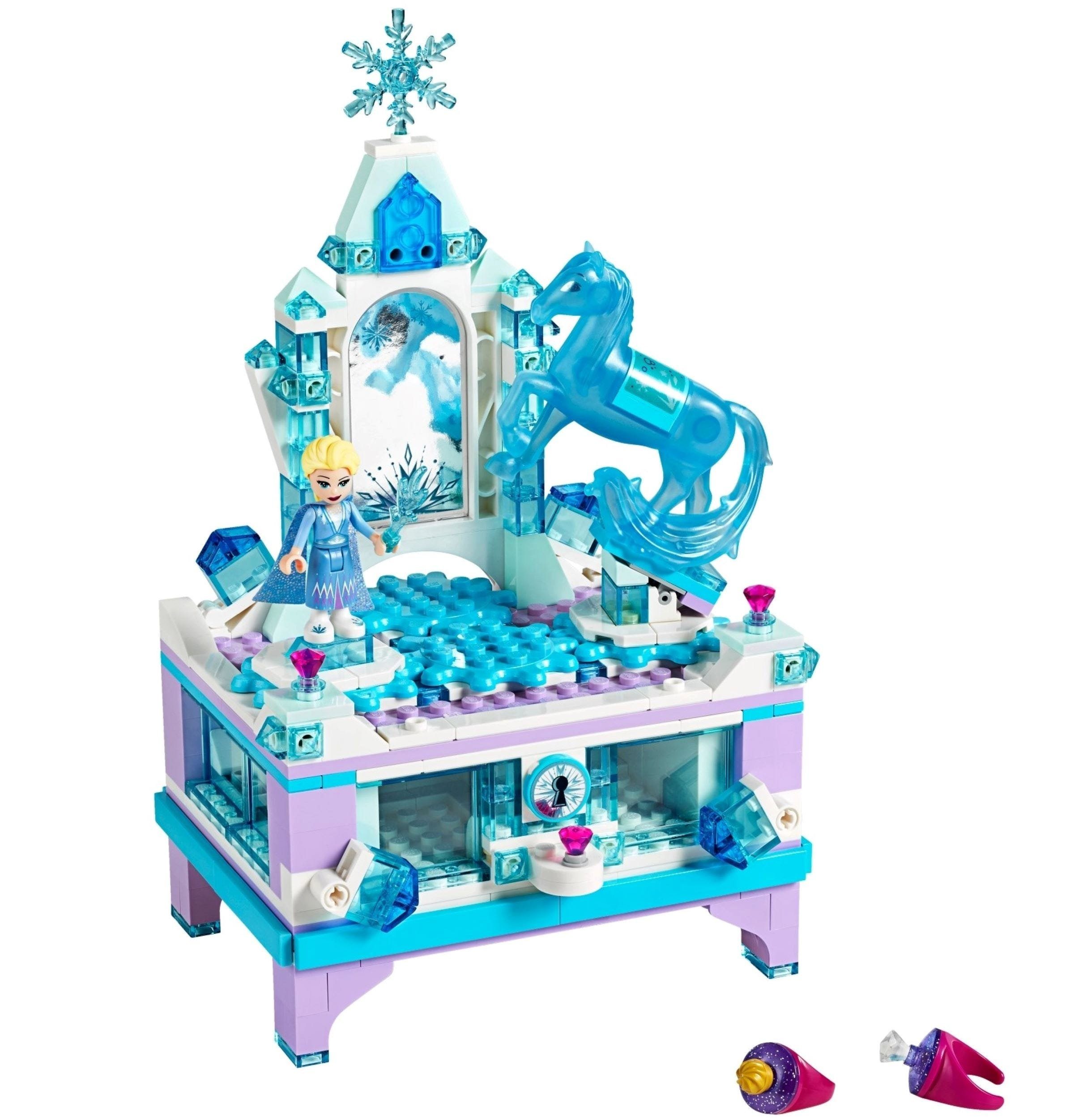 Konstruktionsspielsteine (300 (41168), St) LEGO® Princess, LEGO® Disney Elsas Schmuckkästchen