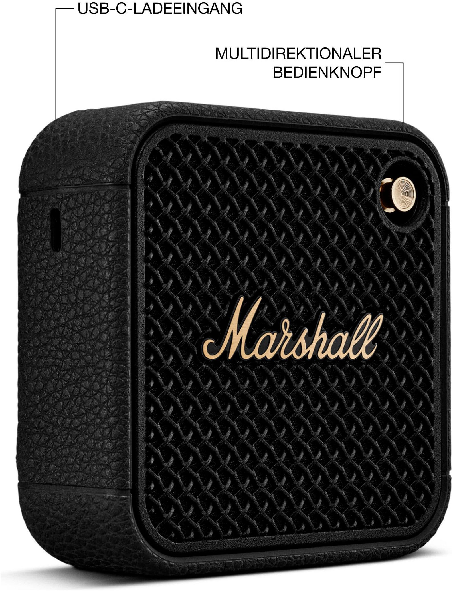 Marshall Willen II Bluetooth-Lautsprecher Mono (Bluetooth, 10 W)