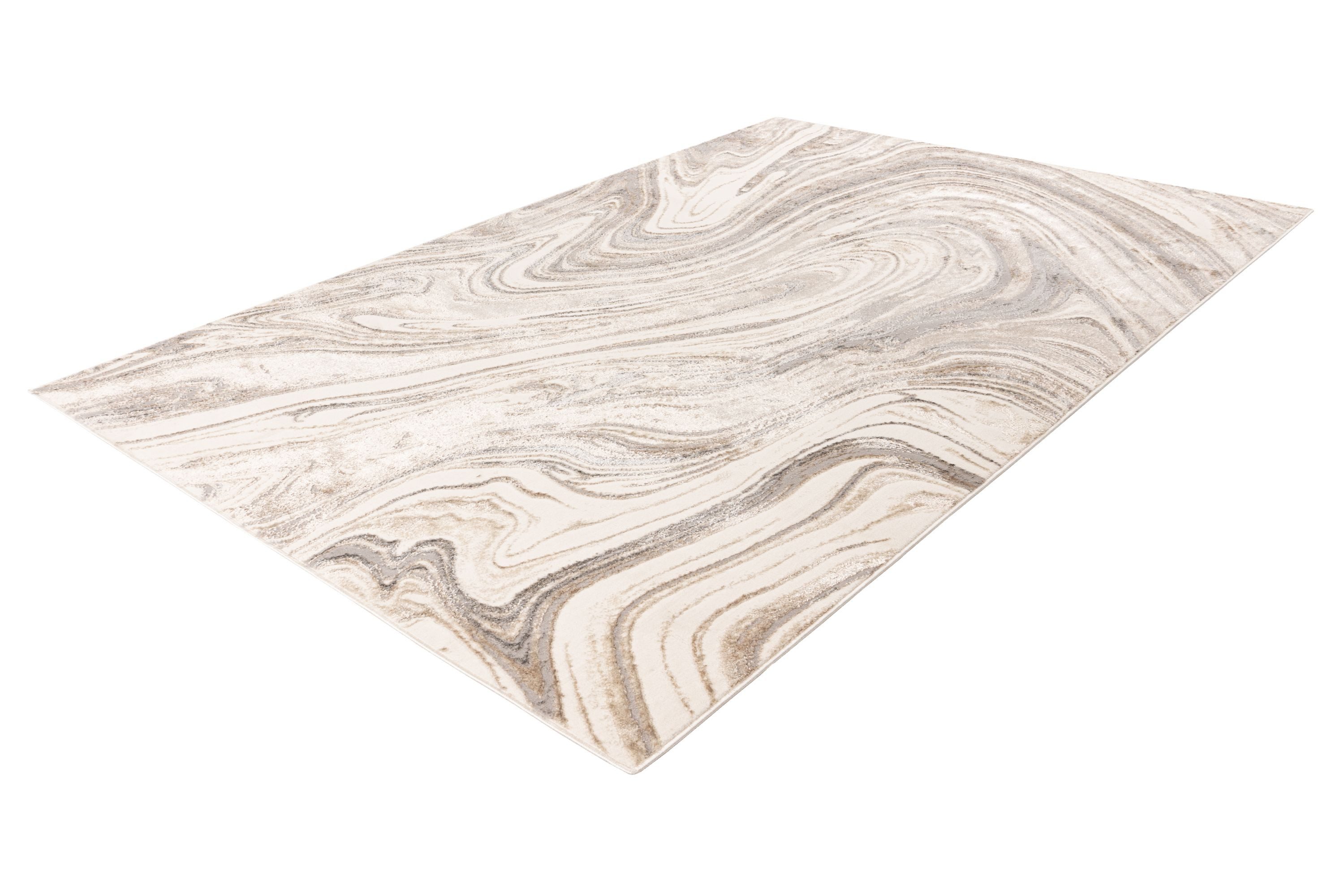 Kayoom Teppich Chalk 125, rechteckig, Höhe: 11 mm, Kurzflor, Wohnzimmer