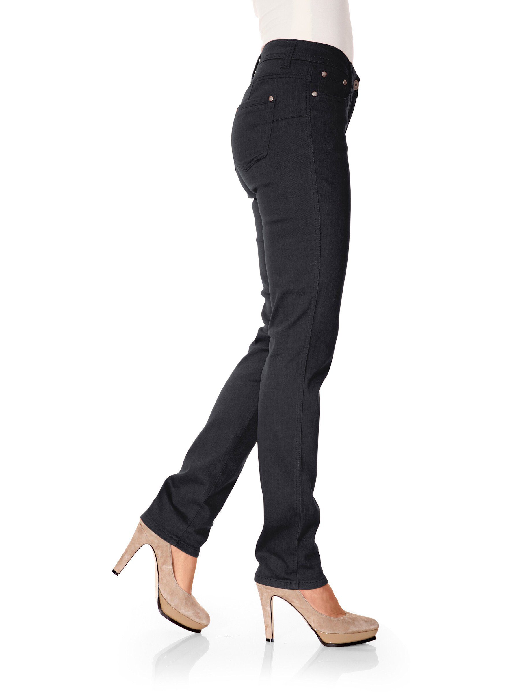 heine Jerseyhose Push-up-Hose Innenbeinlänge ca. 79 cm günstig online kaufen