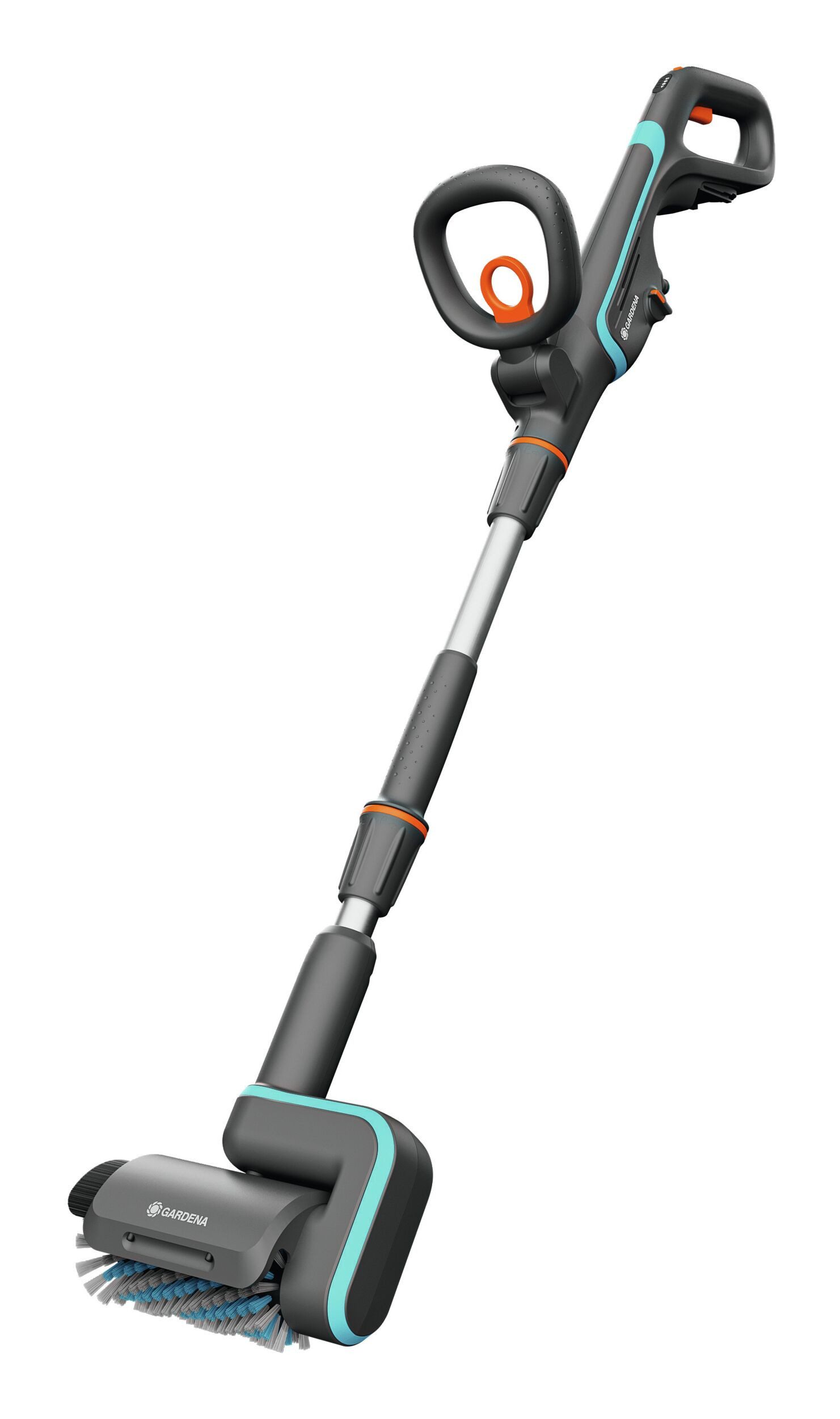 GARDENA Akku-Oberflächenbürste, Multi-Reiniger AquaBrush Patio 03/18V solo 14841-55
