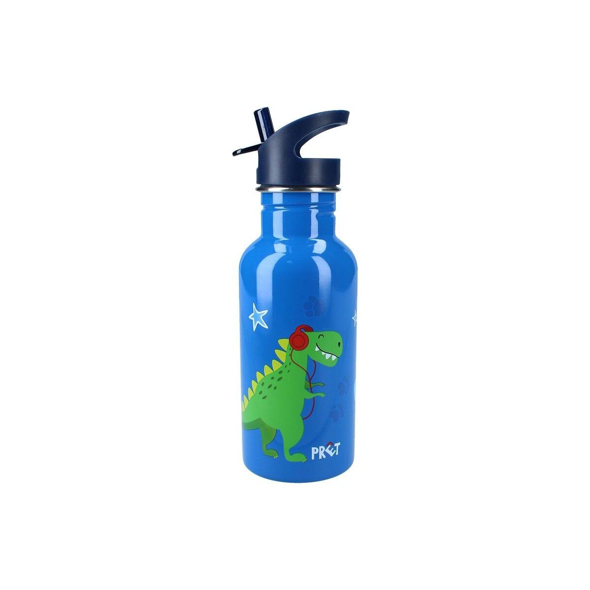 Wisam Trinkflasche Prêt Wasserflasche mit Dino Design 500 ml Trinkflasche