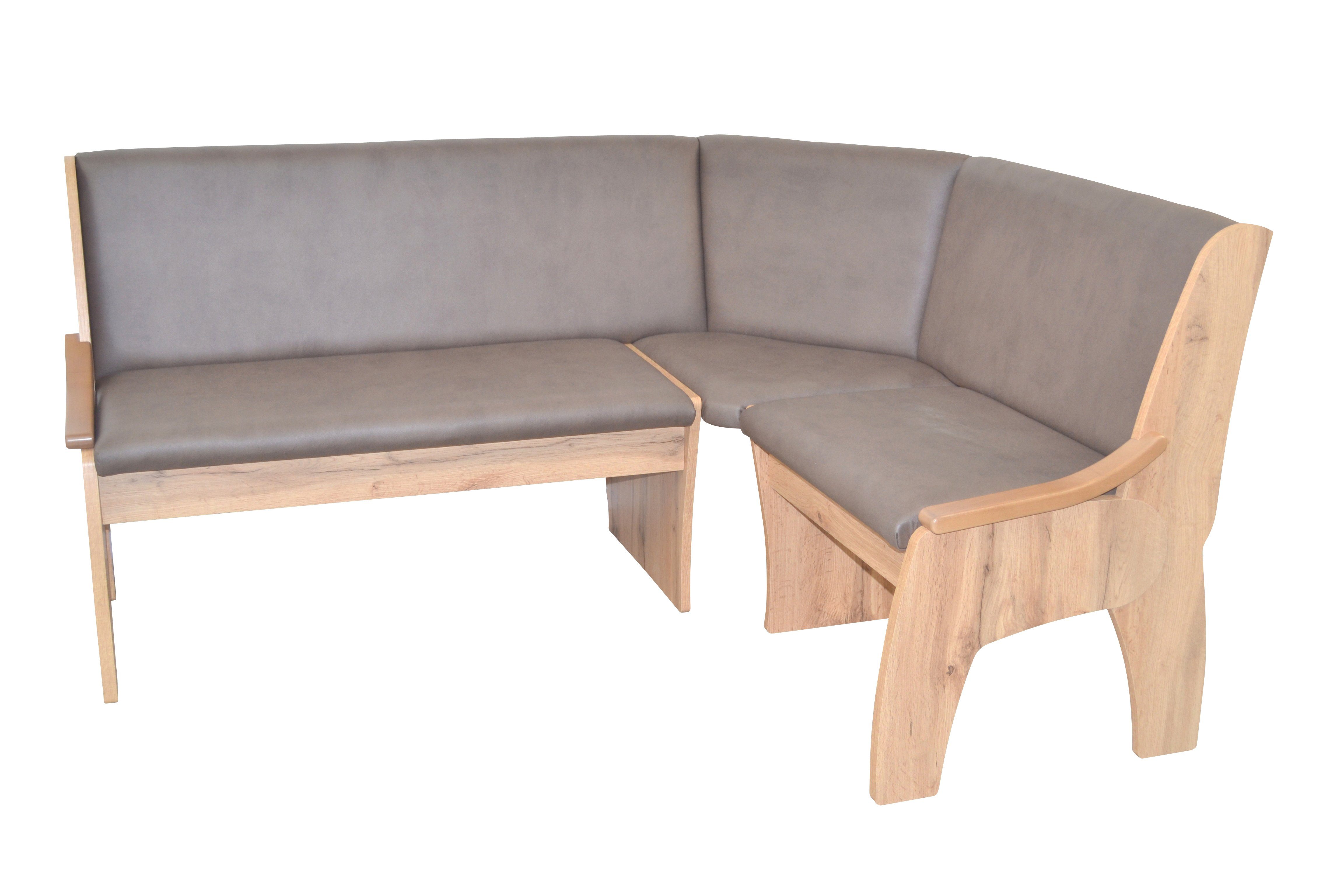 moebel-direkt-online Eckbank Liliane, Sitzfläche mit Stauraum günstig online kaufen