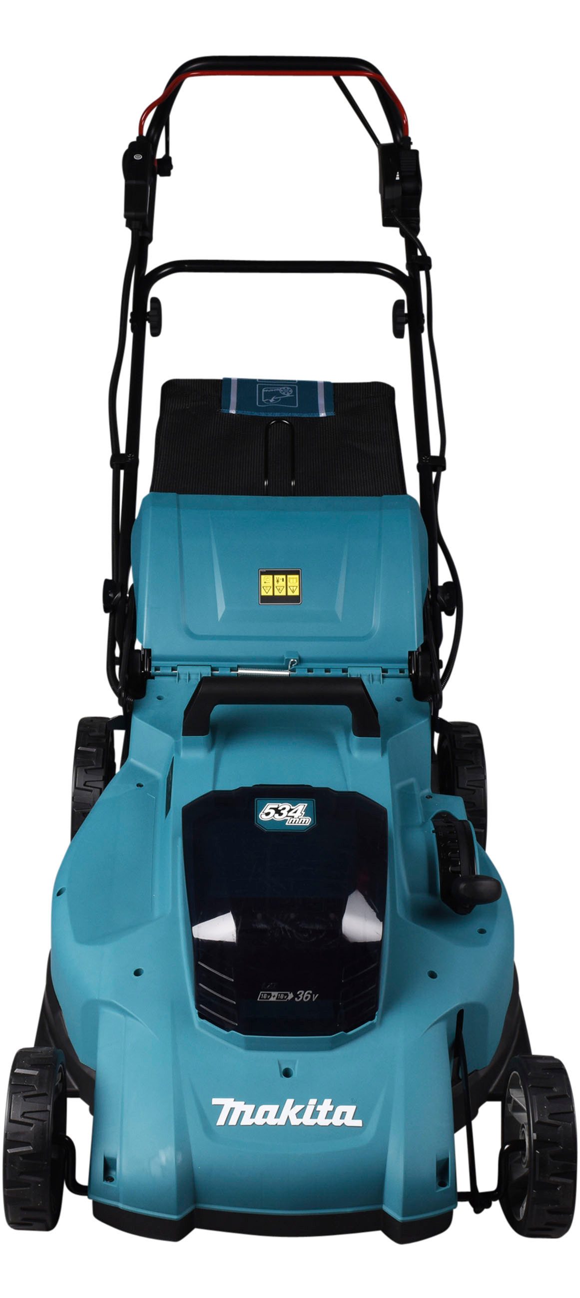 Makita Akkurasenmäher »DLM539Z«, 53,4 cm Schnittbreite, Ohne Akku und Ladegerät,2x18V, 53 cm, 70 l