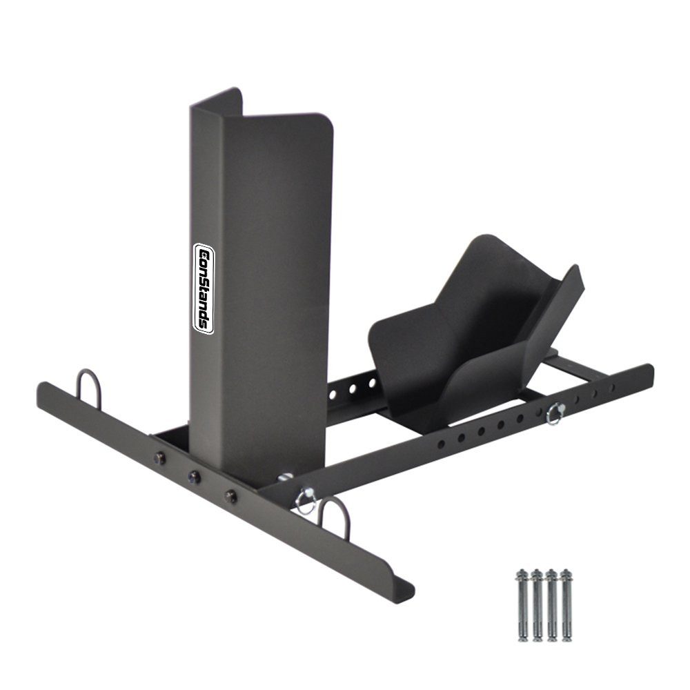 ConStands Motorradheber Motorradwippe # MW1 Transportwippe 12-22" Zoll universal schwarz + Mot