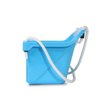 Jamara Babyschaukel Small Swing, robuster Kunststoff, belastbar bis 25 kg, mit Sicherheitsbügel, kippsicher, Indoor-Outdoor geeignet, blau