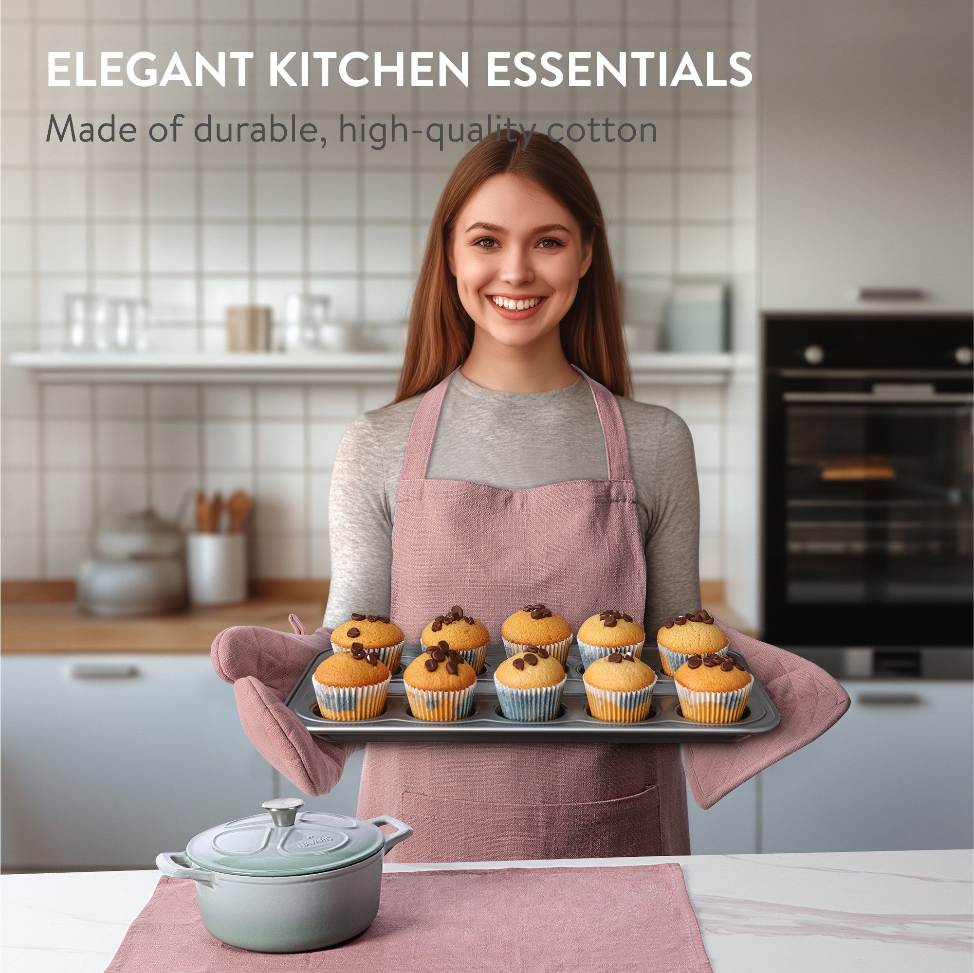 JEMIDI Grillschürze Küchen Set - 1x günstig online kaufen