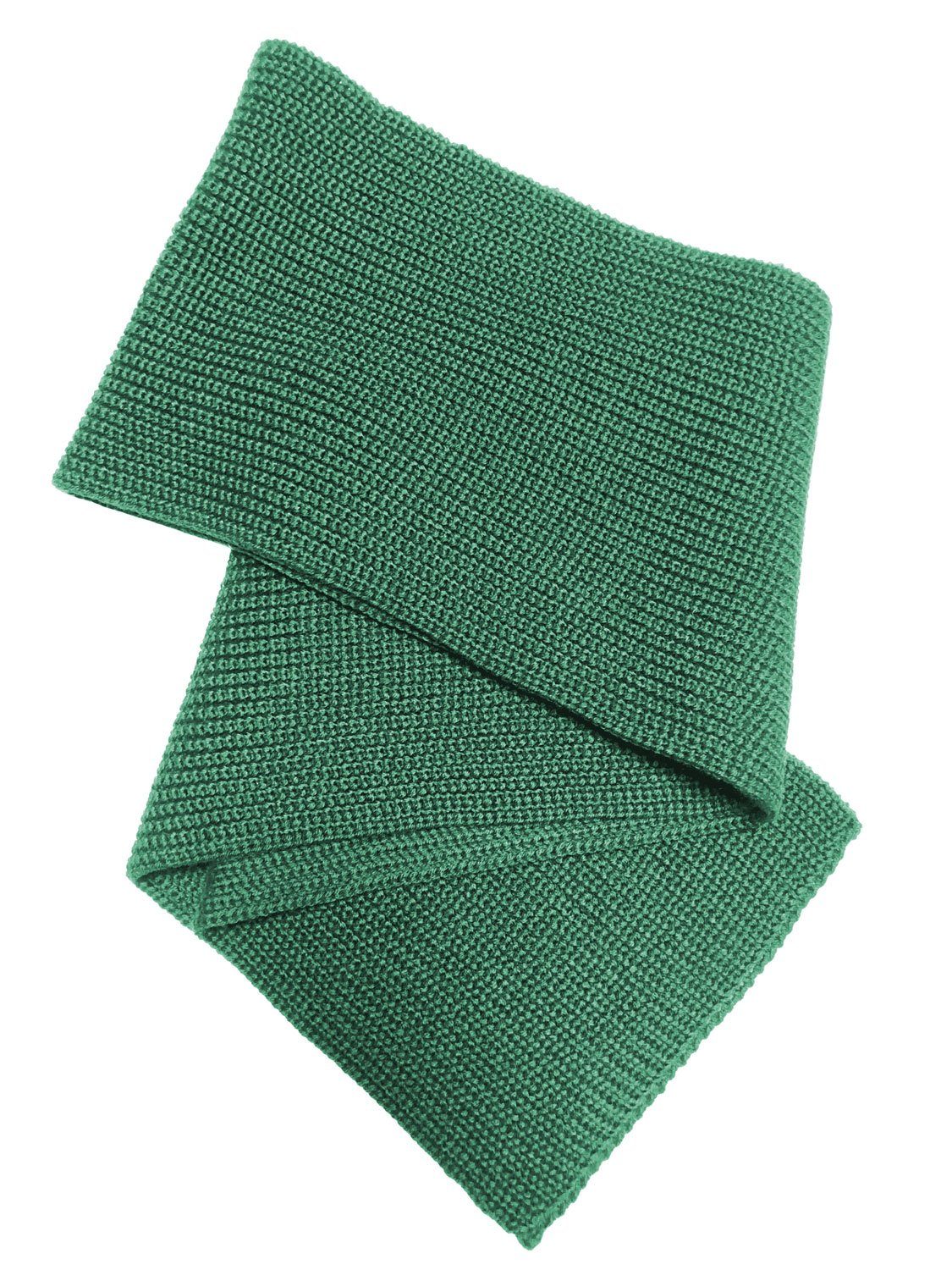 Blauer Peter Strickschal, aus Merino in Perlfang-Optik