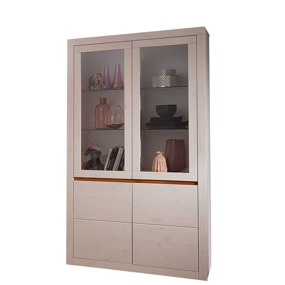 Massivholz Vitrine Pharao24 aus Axinta