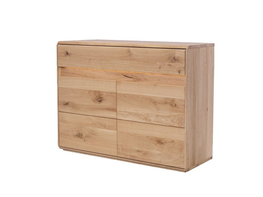 Sideboard Sideboard Kommode 123x86cm Wildeiche Berlin