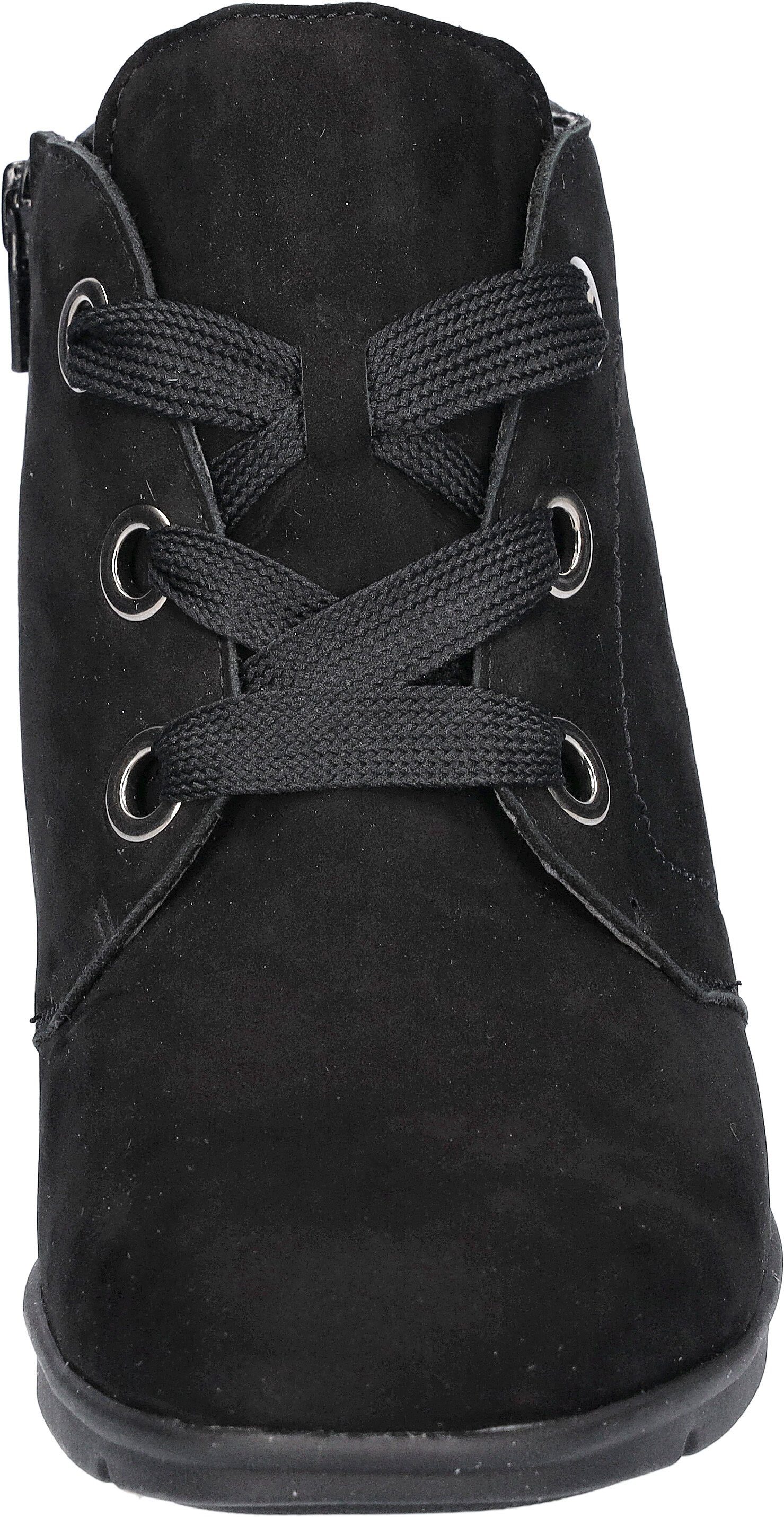 Waldläufer K-INGA Schnürboots, Stiefelette, Bequemschuh in Komfortweite K = extraweit