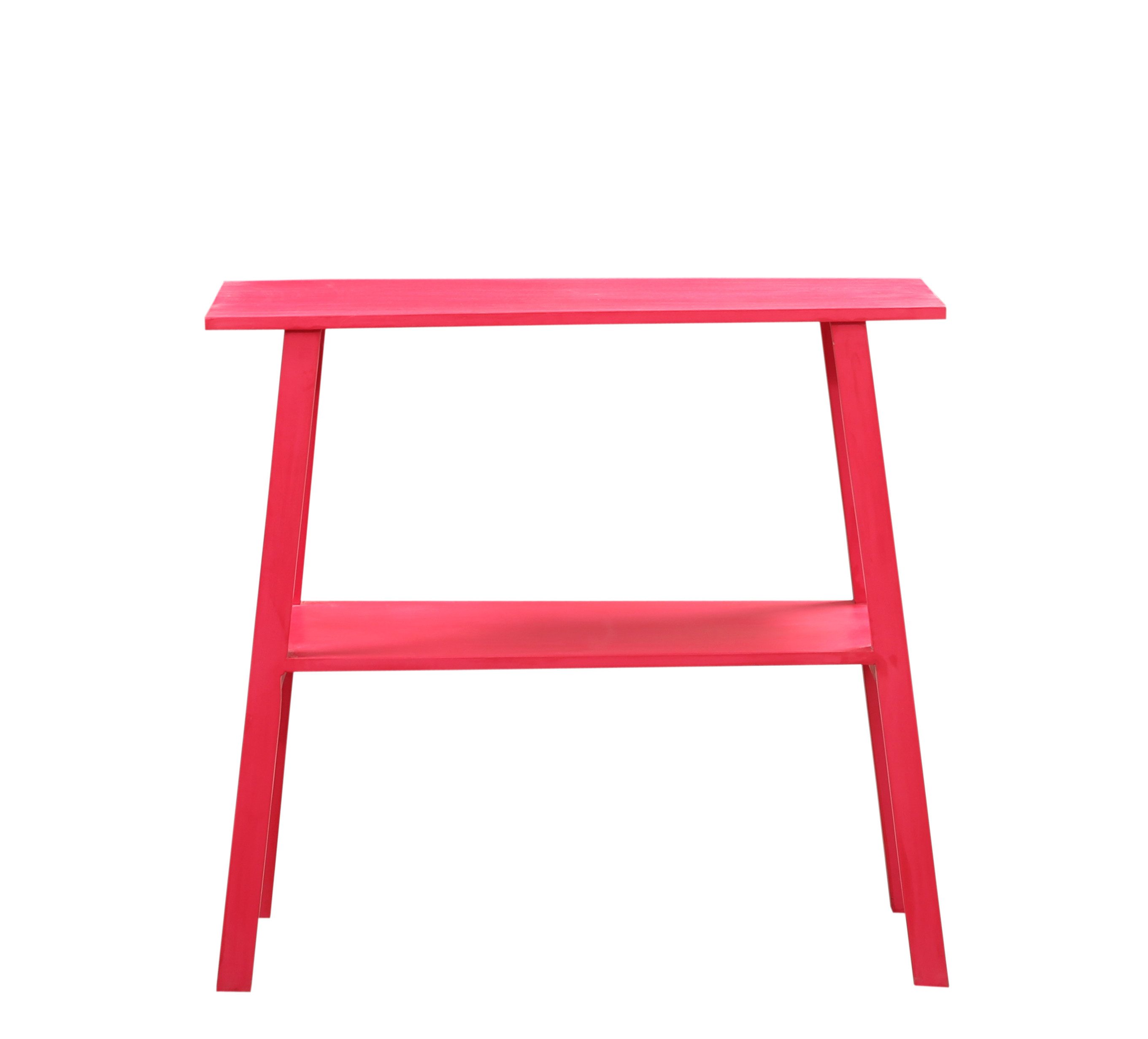Konsolentisch Skandinavische Deko Konsole Anrichte Japandi 90cm Rosa