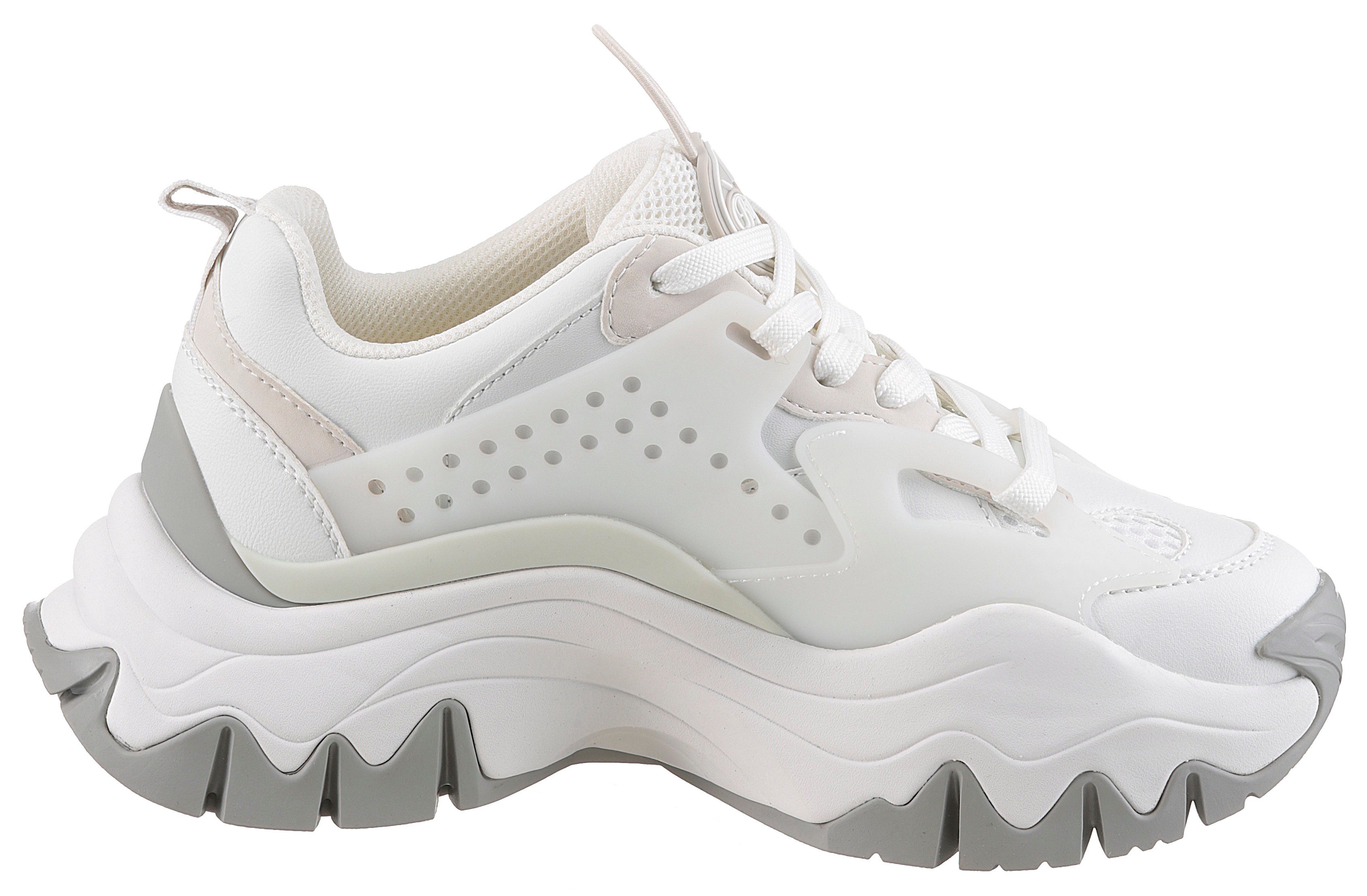 Buffalo TRAIL ONE Plateausneaker, Schnürschuh, Chunky Sneaker, Halbschuh mit Plateausohle