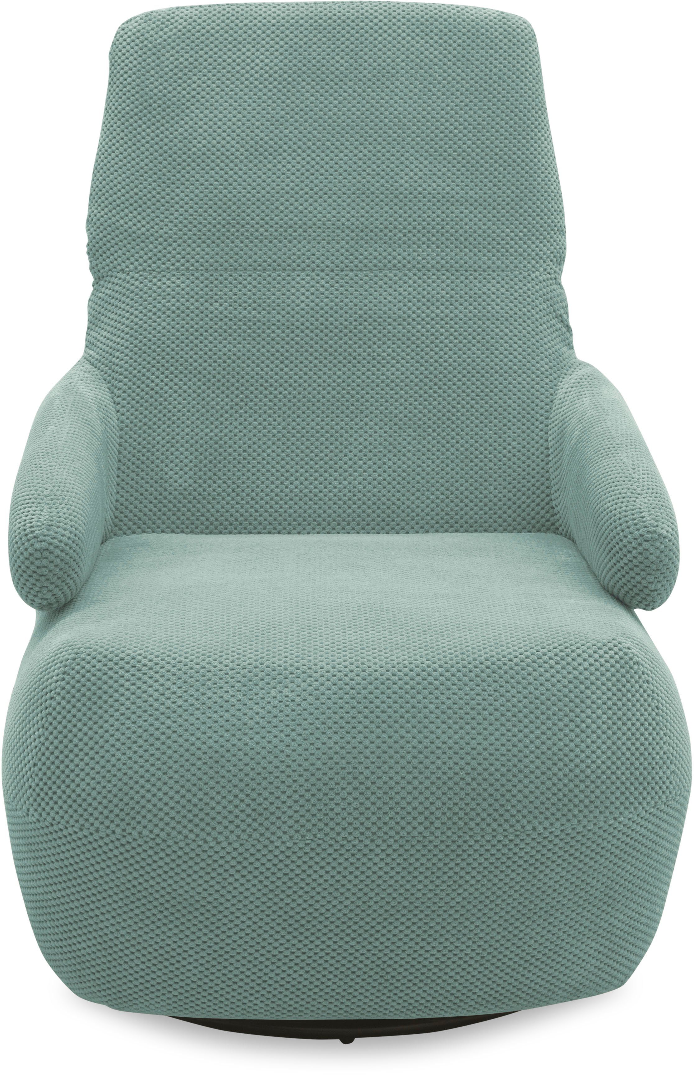 DOMO collection Sessel 700015 mit Rückenverstellung und Drehfunktion, wahlweise auch mit Wippfunktion, Drehsessel