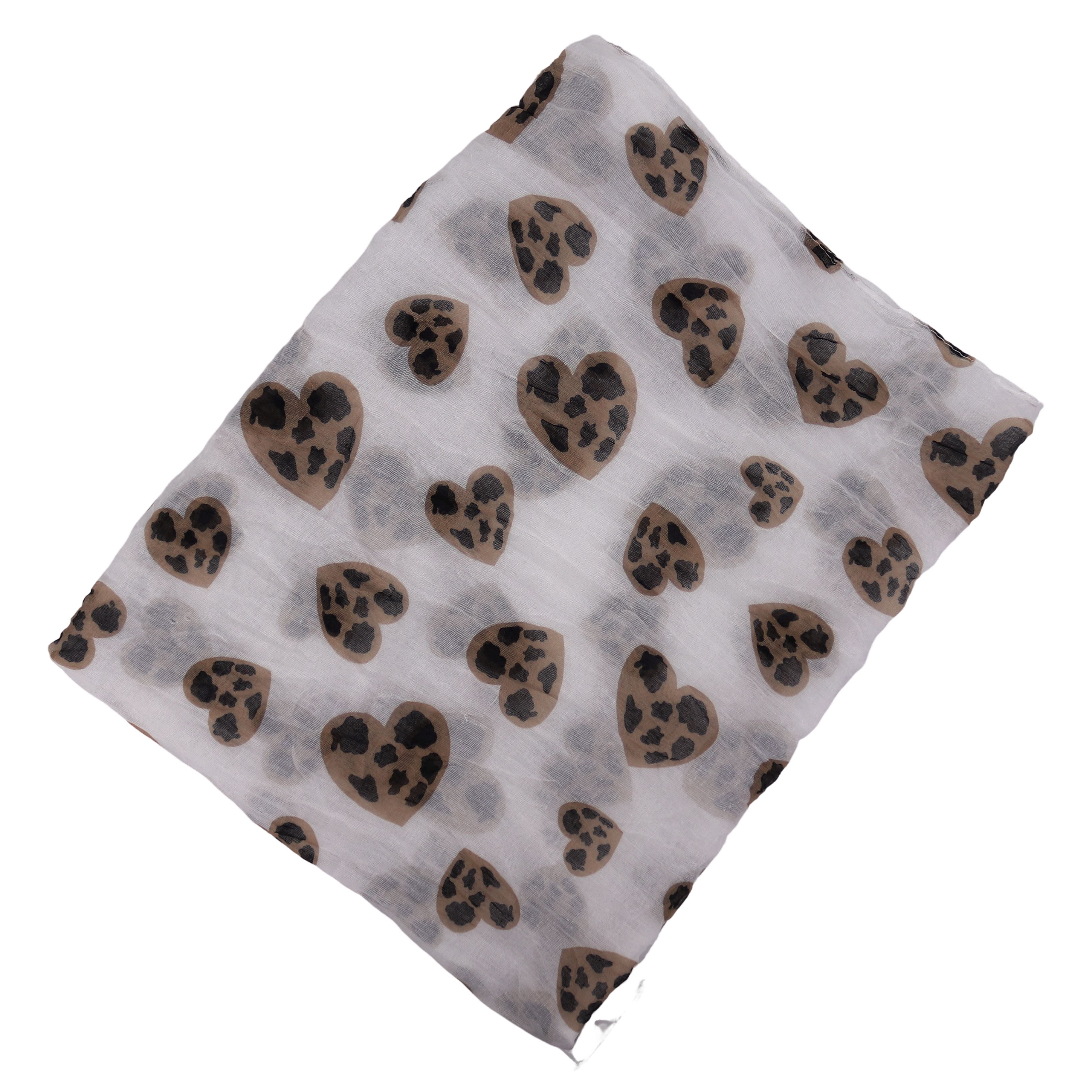 MIRROSI Loop Damen Schal mit Bunt-Muster Weich, Schlauchschal, (zweimal um den Hals wickelbar, ca.45x75cm), Damen Halstuch ideal für Frühling, Sommer oder Herbst