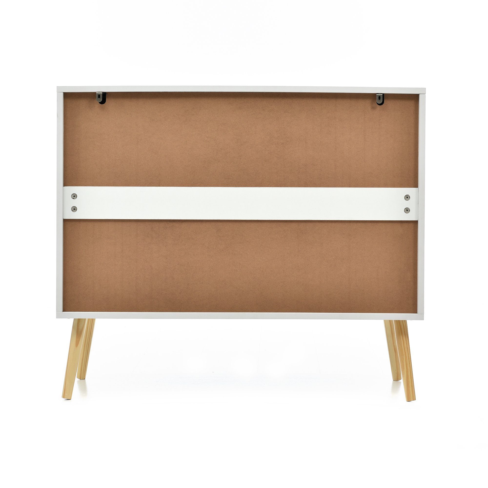 Highboard BlingBin Nachtschrank Sideboard Schubkastenkommode Beistelltisch 3 St), Schubladen (1 mit Nachttisch