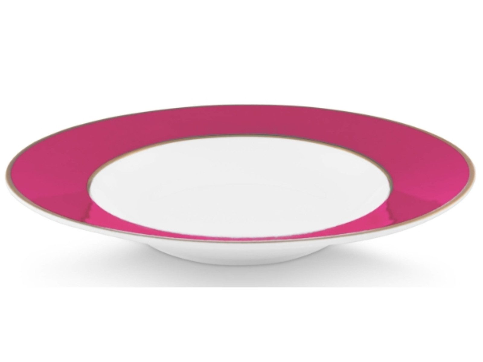 PiP Studio Suppenteller Chique Suppenteller gold-pink 23,5 cm, Deep Plate Pip Chique Gold-Pink 23.5cm