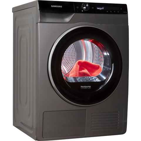 Samsung Wärmepumpentrockner DV80T6220LX/S2, 8 kg, Knitterschutz