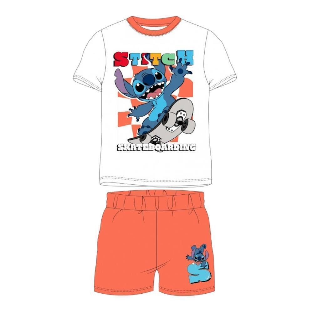 Pyjama Kurzer Stitch Jungen-Pyjama „Skateboarding“, Größen 98–128