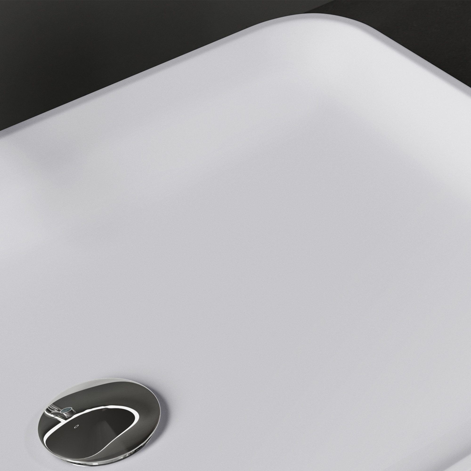 doporro Waschbecken aus Mineralguss Aufsatzwaschbecken mit Nano Colossum815