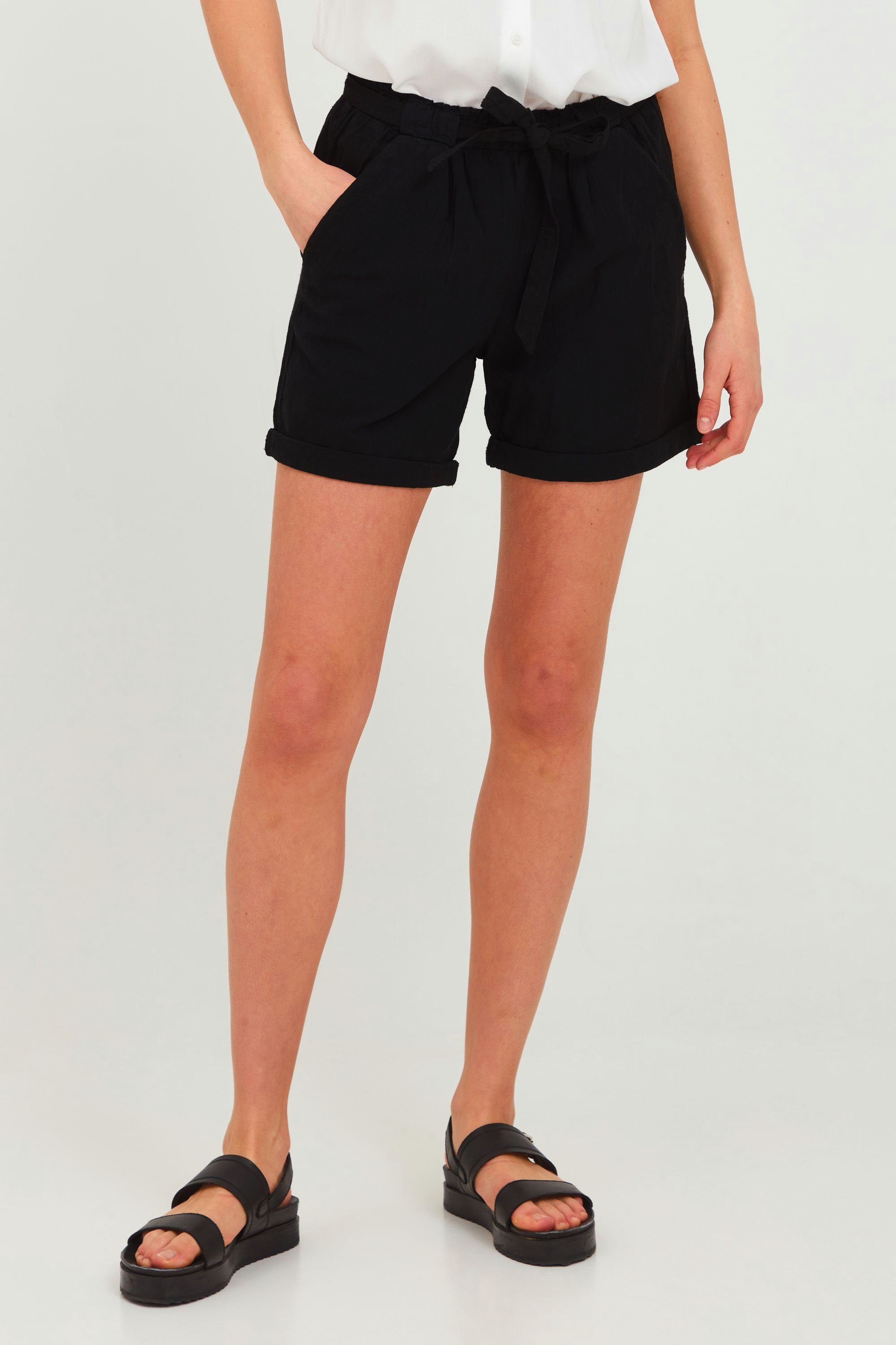 OXMO Chinoshorts OXLINA Chinoshorts mit Gürtel