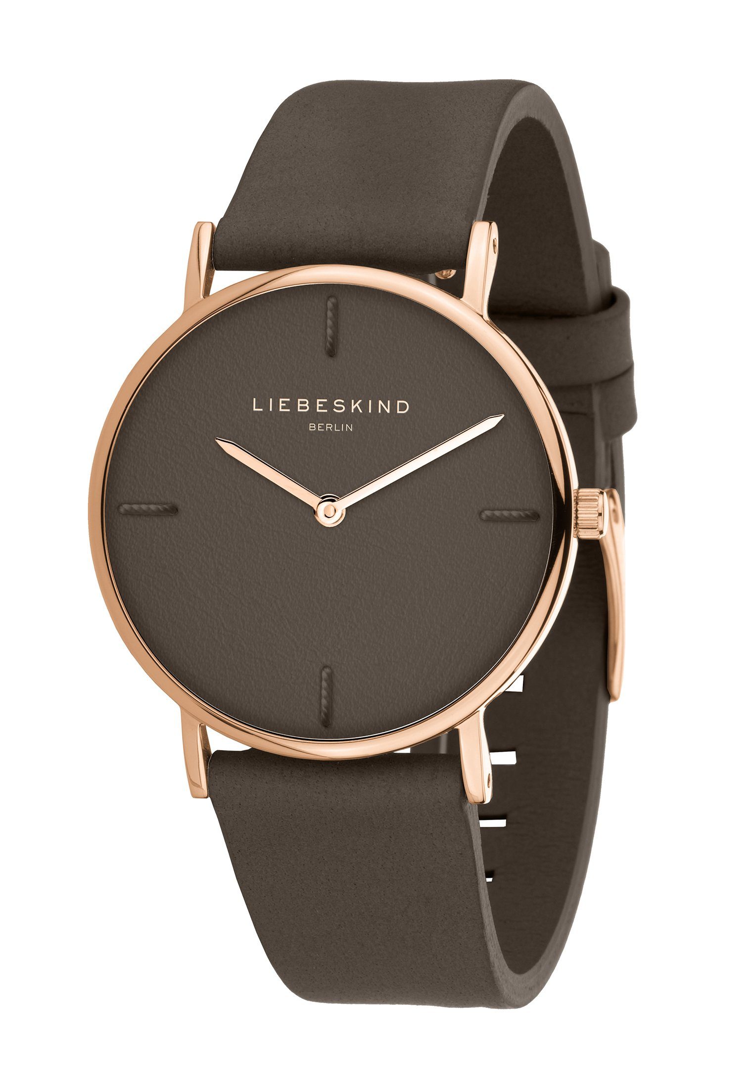 Liebeskind Berlin Quarzuhr Armbanduhr Echtleder – Bild 4 von 4