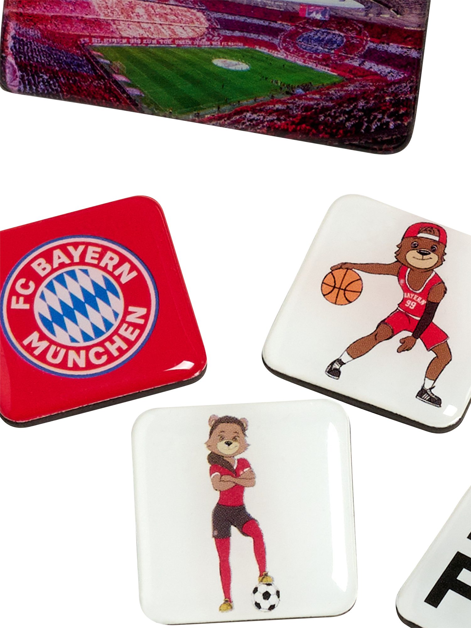 FC Bayern München Magnet FC Bayern München Magnet 9er-Set Kinder I Fußball