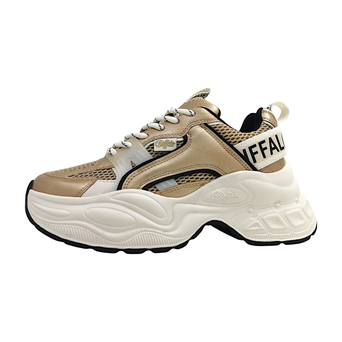 Buffalo sportlicher Schnürer Schnürschuh günstig online kaufen